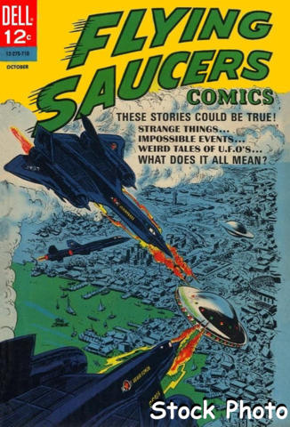 Flying Saucers #3 © October 1967 Dell